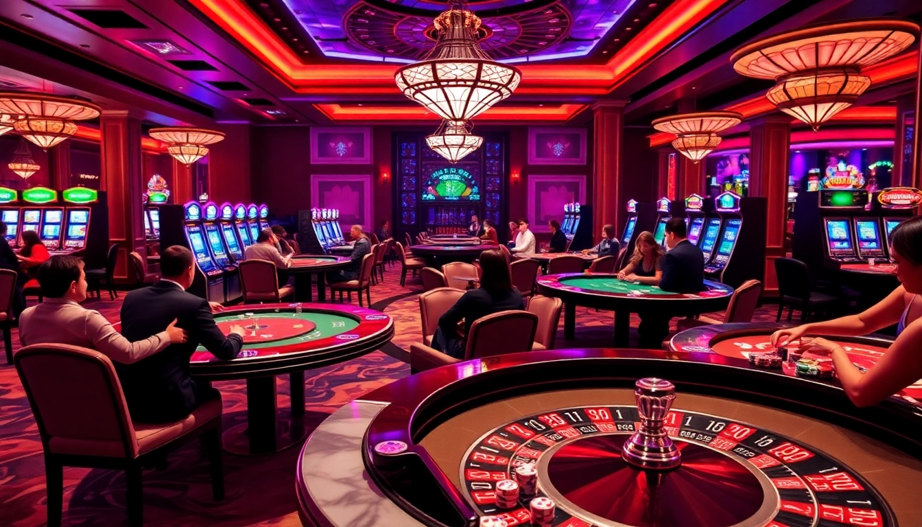 Engage with tr88 and feel the thrill of professional casino gaming featuring vibrant tables and action-packed slot machines.