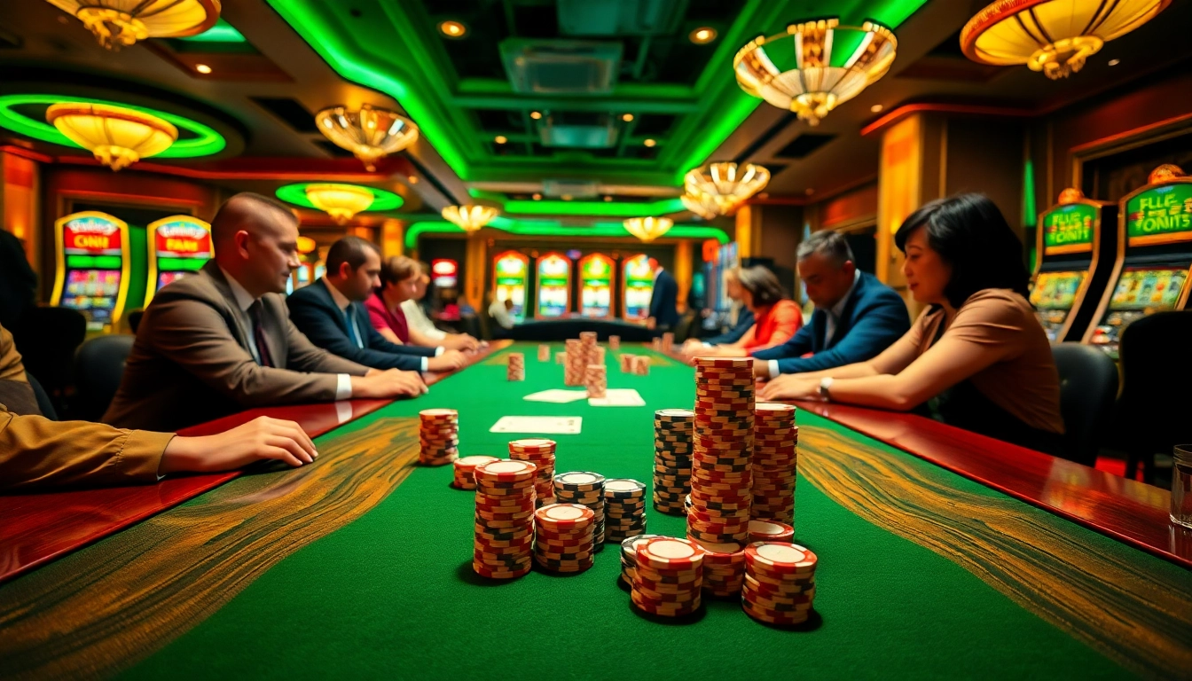 Experience the thrill of winning at the trang chủ 8kbet with a lively poker game.