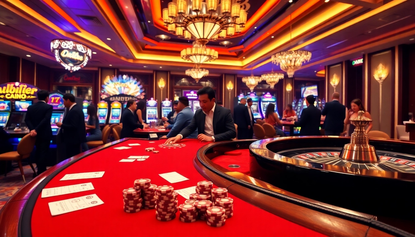 Experience thrilling moments of winning at https://lode88.auction/ with a luxurious casino atmosphere.