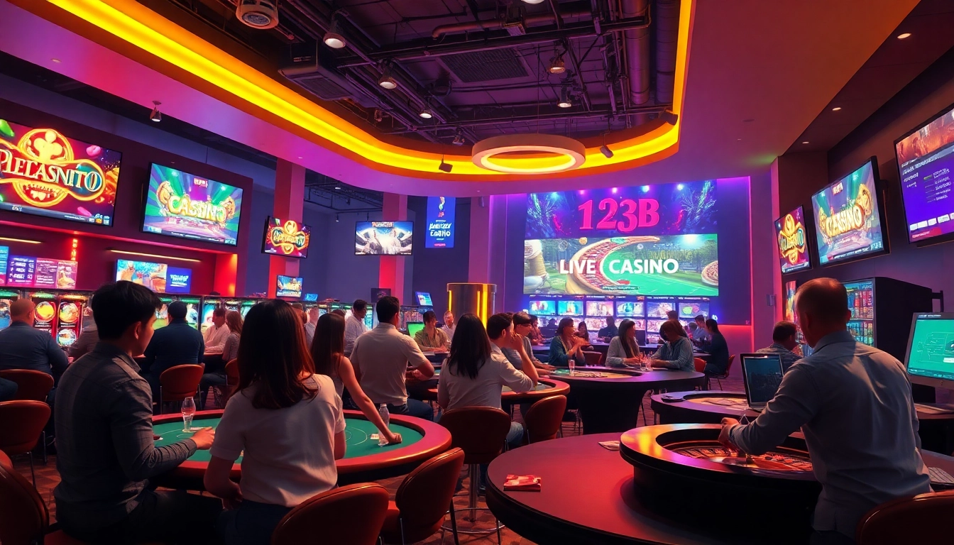 Experience the thrill of online gambling at 123b.faith with vibrant games and engaging entertainment.