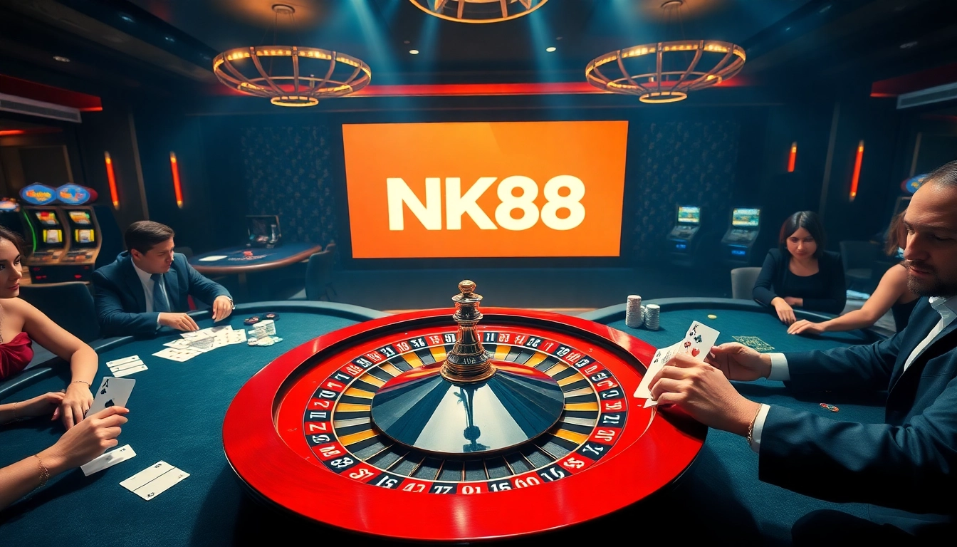 Experience thrilling gameplay at https://nk88s.net/ with dynamic casino tables and exciting roulette action.