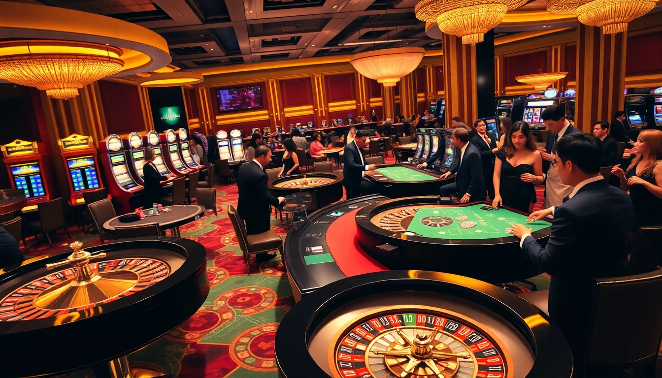 Experience the excitement at nhà cái MMOO with vibrant casino games and professional players.