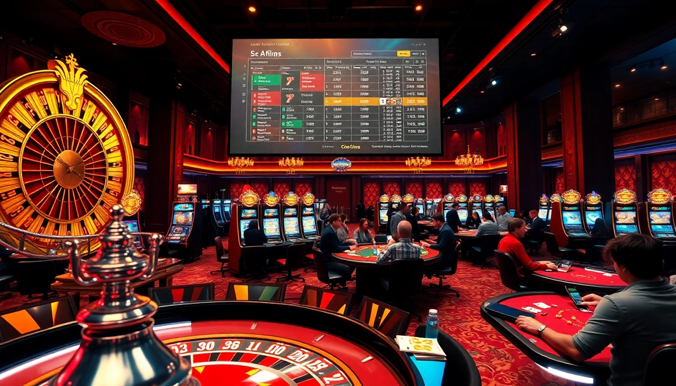 Game online: Menghadirkan pemain di meja kasino yang penuh warna dengan roulette dan slot.