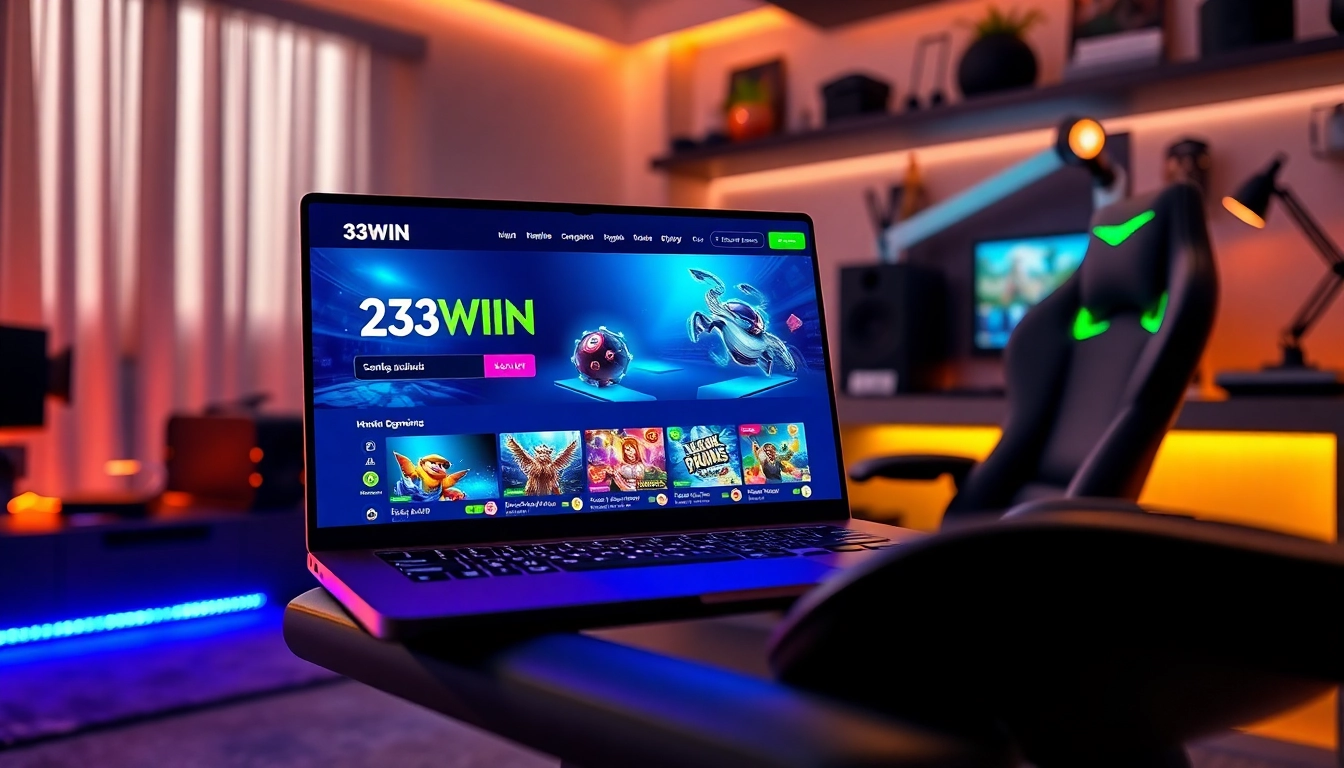 Experience the dynamic online gaming world of https://33win.sh/ with a modern, inviting setup.
