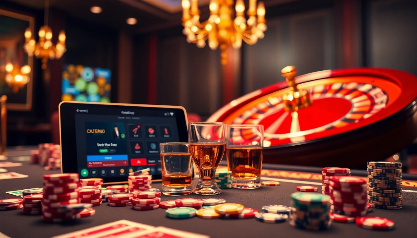 A thrilling casino ambiance highlighting poker action and roulette from https://pg88hz.vip/, inviting players to enjoy a top-tier gaming experience.