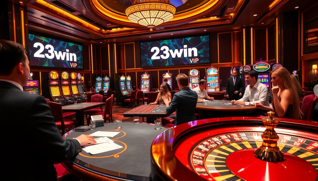Experience the luxury of 23win VIP with high-stakes poker and exciting slot machines.