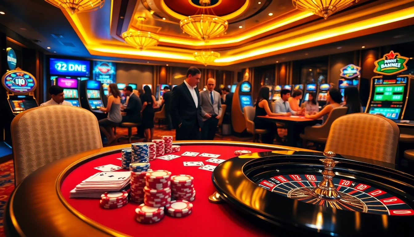 Experience thrilling gameplay at https://www.22jl.club/ with vibrant casino tables and excitement-filled players.