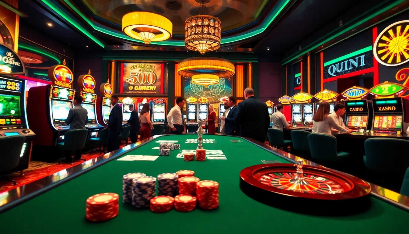 Experience high-stakes gaming action at https://s8s.reviews/ with poker tables, roulette wheels, and vibrant slot machines.